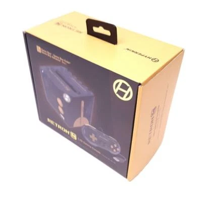 Consola de juegos RetroN Sq HD BlackGold para Gameboy, Game Boy Color Advance (V410) Foto 1 de 3