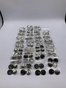 Lot of 49 Pairs Handmade 925 Sterling Silver 'Tree of Life' Earrings – Mexico - Picture 1 of 17