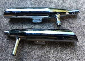 1987-2009 Suzuki Intruder VL1400 Stock Exhaust Muffler Sankei 2254 Suz 3vl1400 - Picture 1 of 4