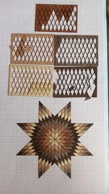 Furnier Für holz intarsien Selber Machen , Marquetry, Intarsien, Mosaikkunst, In - Bild 1 von 4