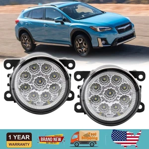 Pair Of Clear Lens Bumper Fog Light Lamp RH LH For Subaru Impreza 2012-2017 2018 - Bild 1 von 13