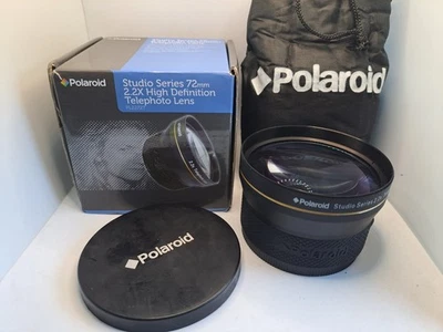 Polaroid Studio Series 2.2 x Telephoto Converter Lens 72mm HD - Image 1 of 3
