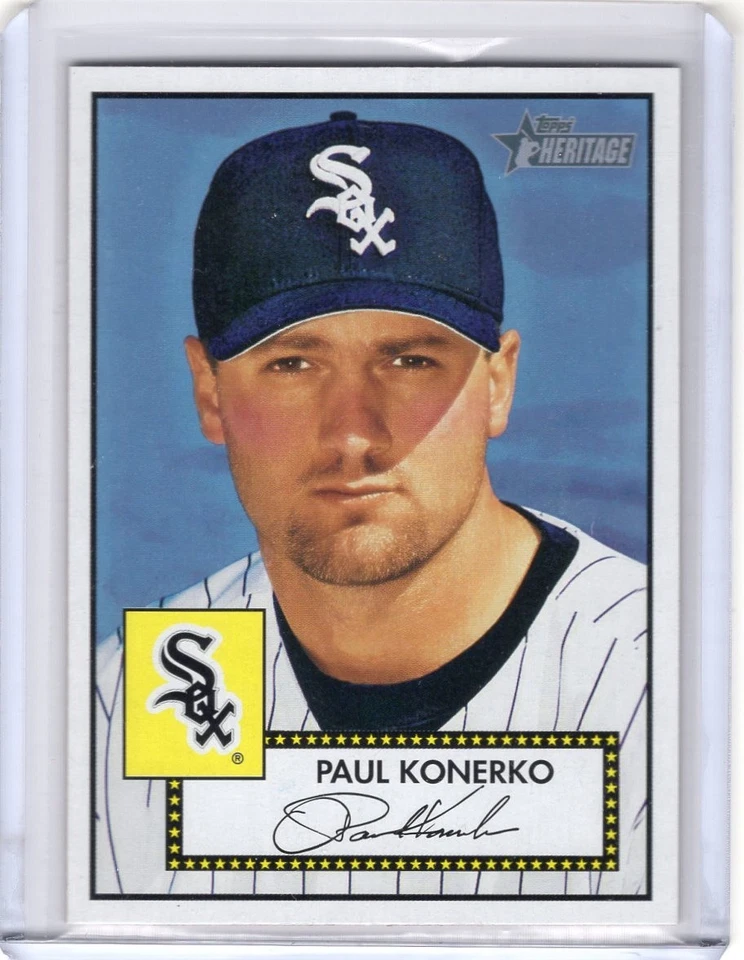 PAUL KONERKO 2001 Topps Heritage #157 - WHITE SOX - Image 1 of 1