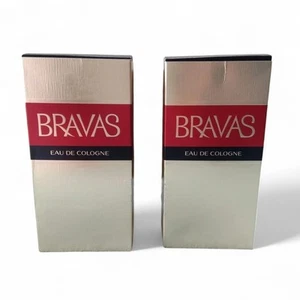 Shiseido Bravas Eau de Cologne 4 fl oz x2 New Rare Discontinued Men’s Fragrance - Picture 1 of 2