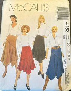McCall's Misses locker sitzende Röcke Muster 4153 WMS GRÖSSE 12-18 - Bild 1 von 3