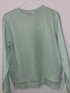 Fila Sweatshirt Size Small NWT. Mint Green - Picture 1 of 3