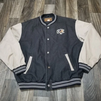 Port Authority Men’s XL Denim Oregon Foundation Quarter Horse Club Color Block - Image 1 of 4