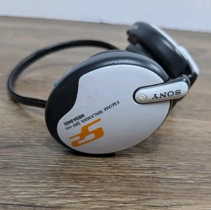 Sony SRF-H11 S2 Sports AM/FM Walkman Cuffie Radio Mega Bass Bianco - Testato - Foto 1 di 9