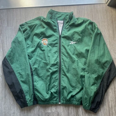 Chaqueta de baloncesto Reebok vintage Jacksonville University JU Dolphins talla L Foto 1 de 4