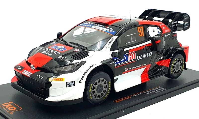 IXO Models 1/18 Scale 18RMC174B - Toyota GR Yaris Rally1 Hybrid Finland 2023 #97 - Image 1 of 4