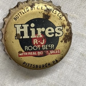 Vintage Hires Pittsburgh PA Original Flaschenverschluss Korkenrücken #1113 - Bild 1 von 13