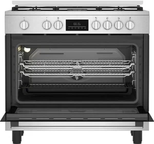 BEKO BGM11226EX BEKO COCINA DE GAS 5 QUEMAR, HORNOELET,VENT,66LT 90x60 ACERO ... - Imagen 1 de 1