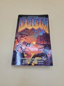 Doom: Hell on Earth von Daffyd ab Hugh Brad Linaweaver Buch 2 Erstdruck 1995 - Bild 1 von 8