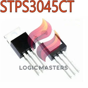 10PCS STPS3045CT TO-220 45V 30A - Foto 1 di 1