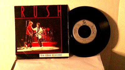Rush,Vertigo,"The Body Electric"UK,7"45 with P/S,1984 prog rock classic, Mint- - Image 1 of 3