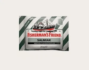 🌊 FISHERMAN'S FRIEND Salmiak Lozenges CHOOSE 4, 8, 16 or 32 PACKS! | Sugar-Free - Picture 1 of 1