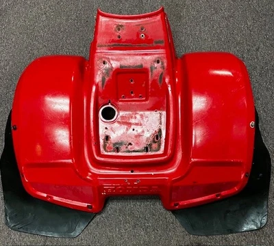 Honda ATC110 Rear Fender with Splash Guards *OEM 80100-943-003ZA - Image 1 of 4