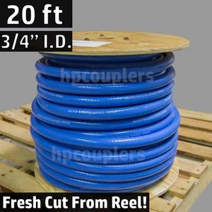 20 ft 3/4" ID FlexFab 5526 Blue Silicone Heater Hose 19mm 350F Radiator Coolant - Picture 1 of 1