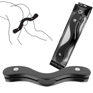 Humbler Ball Stretcher Slave CBT Tug Squeeze Clamp Spanker Bend-Over Bondage Bar - Picture 1 of 7