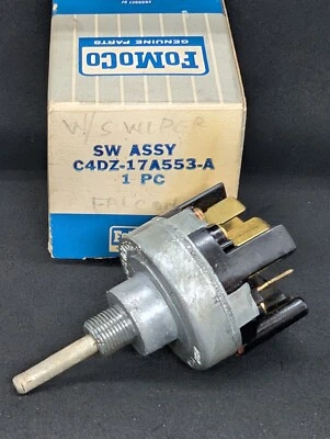 Nuevo de Lote Antiguo 1964 1965 Ford Falcon dos velocidades interruptor limpiaparabrisas C4Dz-17A553A Foto 1 de 4