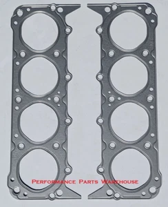 (2) JUNTAS DE CABEZA DE CUÑA DE ACERO JEEP AMC 67-81 .020" - HP Alta Compresión - Imagen 1 de 3