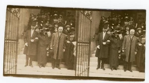 FOTO Stereo Ansicht, Trauung Hochzeit Wedding Gäste Stufen Kirche - Bild 1 von 2