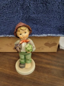 Goebel Hummel/ Boy with Umbrella - Picture 1 of 1