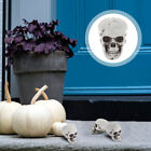 18 Pcs Halloween Decor Pranks Skull Head Props Tabletop Decorations Desktop