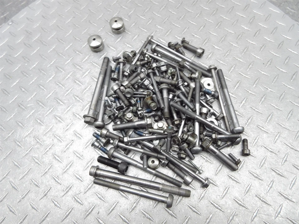 Lote de herrajes Triumph America 2016 09-16 tuercas pernos tornillos varios etc OEM Foto 1 de 4