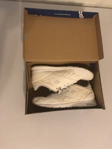 Reebok Classic Leather Record Mile XWIDE 4E White/Steel/Pure Silver Sz 9.5 - Picture 1 of 9