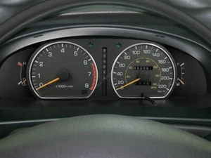 Fits Toyota Camry XV10 92-96 Polished Aluminum Chrome Gauge Trim Rings 2pcs - Picture 1 of 8