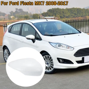 Tapa blanca con espejo ala lateral del pasajero derecho para Ford Fiesta MK7 2008-2017 - Imagen 1 de 6