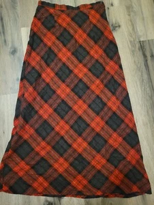 Dressbarn Womens Buffalo Plaid SKIRT - Picture 1 of 4