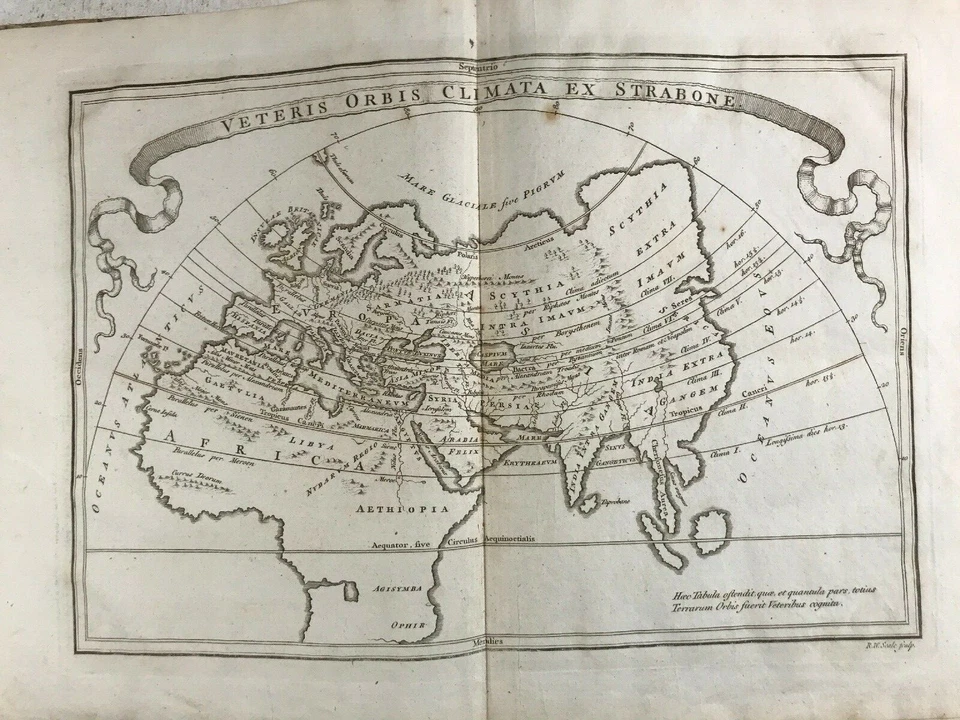 Maps Of Ancient Geography from Christoph Cellarius 33 Copper Plates 1809 - Image 1 of 4