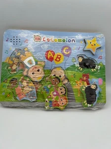 Cocomelon Wooden Musical Puzzles 5 Piece Puzzle Plays Music Sounds New Sealed - Picture 1 of 8
