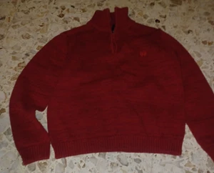 Chaps Boys Youth SZ Pullover Sweater LG (14/16) Red - Picture 1 of 4