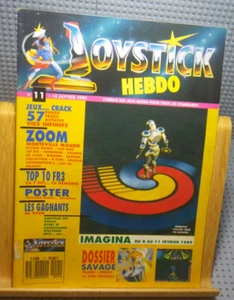 Joystick Hebdo N°11 Jan. 1989 + Poster Joystick - dossier Savage - Picture 1 of 3