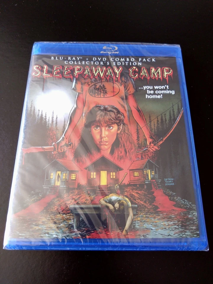 SLEEPAWAY CAMP , Scream Factory Collectors Edition Blu Ray REGION A!! - Image 1 of 2