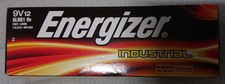Energizer Industrial 9V Alkaline Batteries 12 Numbers 6LR61