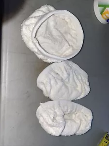 6 In. Terry Cloth Applicator Bonnet Pack Of 3 - Picture 1 of 5