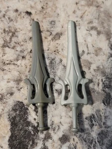 2pz MOTU Mattel Masters Of The Universe He-Man Power Sword Vintage anni 80  - Foto 1 di 6