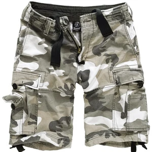 Brandit Vintage Classic Herren Armee Militär Ladung Kampf Kurze Hosen Urban Tarn - Bild 1 von 11
