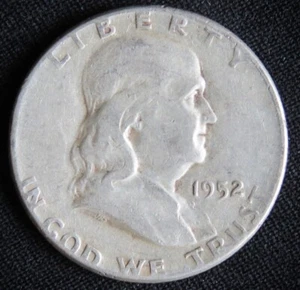Medio dólar Franklin 1952 (244) - Imagen 1 de 2