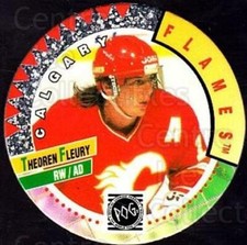 1994-95 Canada Games NHL POGS #54 Theo Fleury