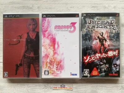 SONY PSP  The 3rd Birthday & Zettai Zetsumei Toshi 3 & Undead Knights from Japan - Image 1 of 4