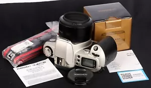 Canon EOS Kiss 35mm Film AF SLR c/w BNIB Yongnuo AF 50mm f/1.8 Standard Lens Kit - Picture 1 of 11