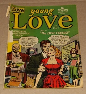 Vintage 1950 comic book, Young Love #12, Prize, RARE - Picture 1 of 1