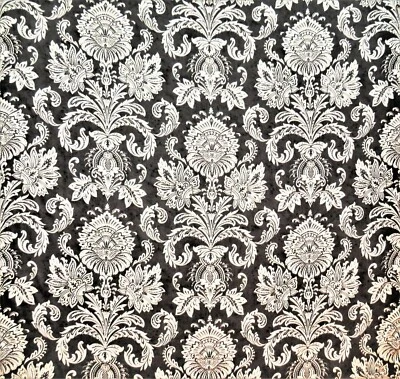 Tela de diseñador de lino Thibaut "Sabeen" de 10 yardas en carbón Foto 1 de 4