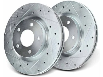 For 2011-2020 Mitsubishi Outlander Sport Brake Rotor Set Front APR 31932JPZW - Image 1 of 2