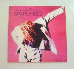 Simply Red - A New Flame - 1989 ELEKTRA/EAST WEST (VG+/VG+) - Picture 1 of 4
